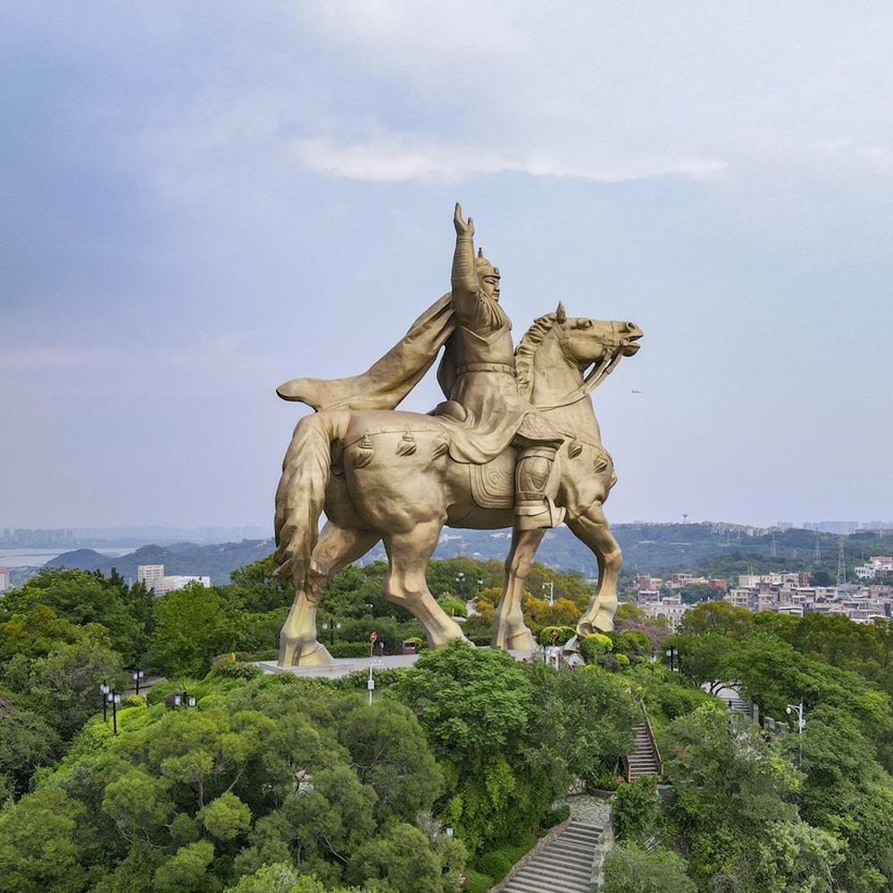 大型人物騎馬雕塑